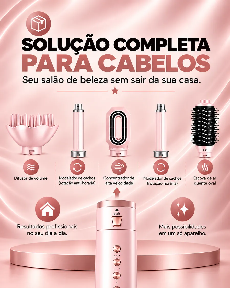 Escova Modeladora 5 em 1 — foto 4